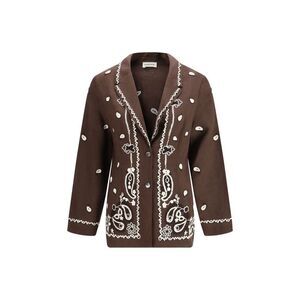 P.A.R.O.S.H. Brown Linen Pattern Women's Shirt